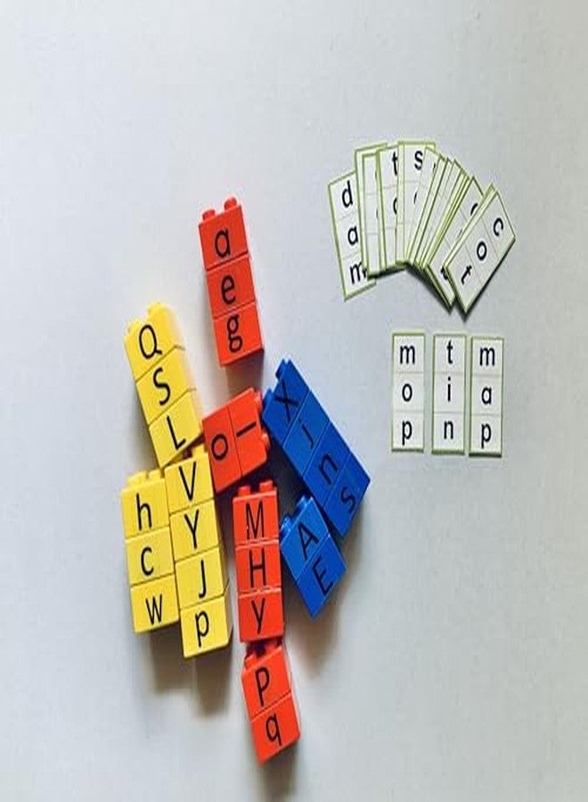 Boredom Busters Educational Word Building Blocks Set, DIY Learning Toys for Kids, Age 3+ Years, Busy Bags - Image 3